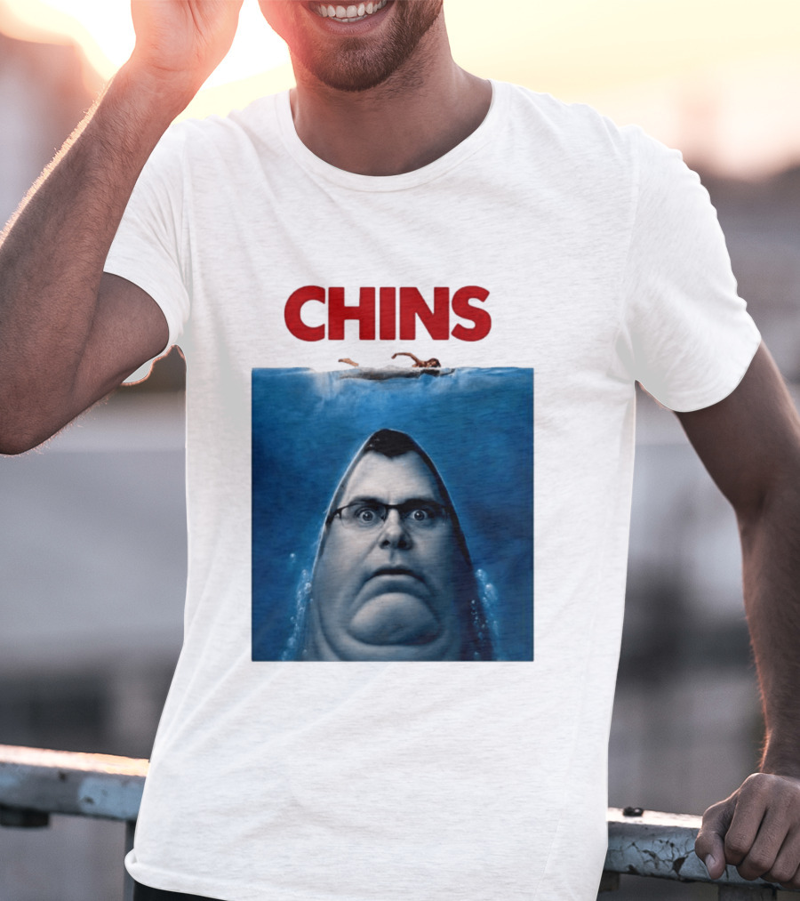 Chins X Jaws Movie T-Shirt