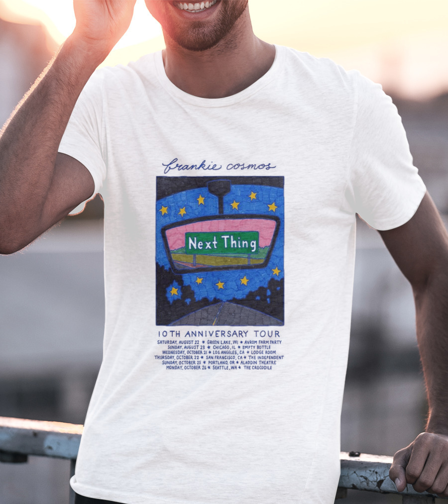Frankie Cosmos World Tour Next Thing 2026 T-Shirt