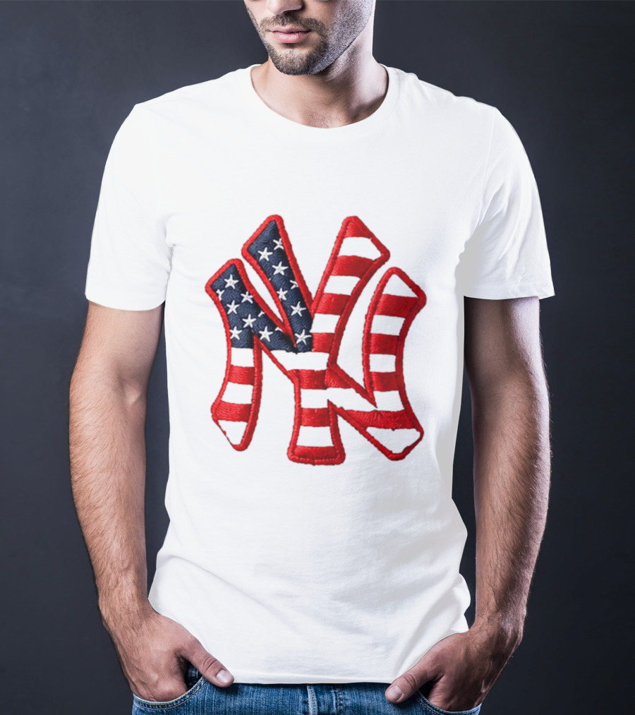 Yankees 4th Of July Stars And Stripes NY 2026 Giveaway T-Shirt