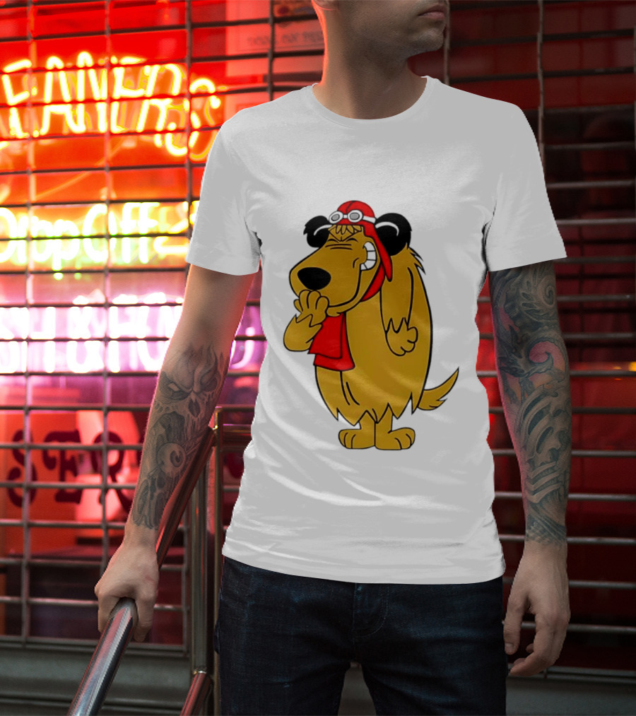 Muttley Dog Wacky Races Cartoon T-Shirt