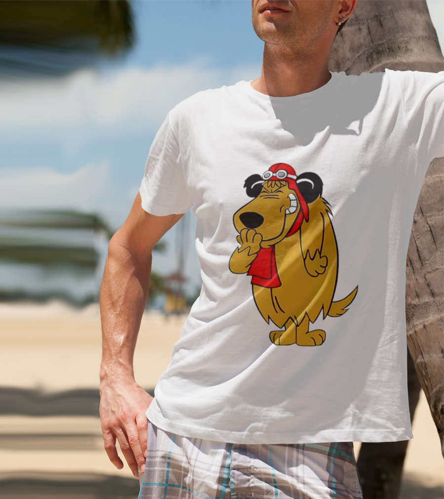 Muttley Dog Wacky Races Cartoon T-Shirt