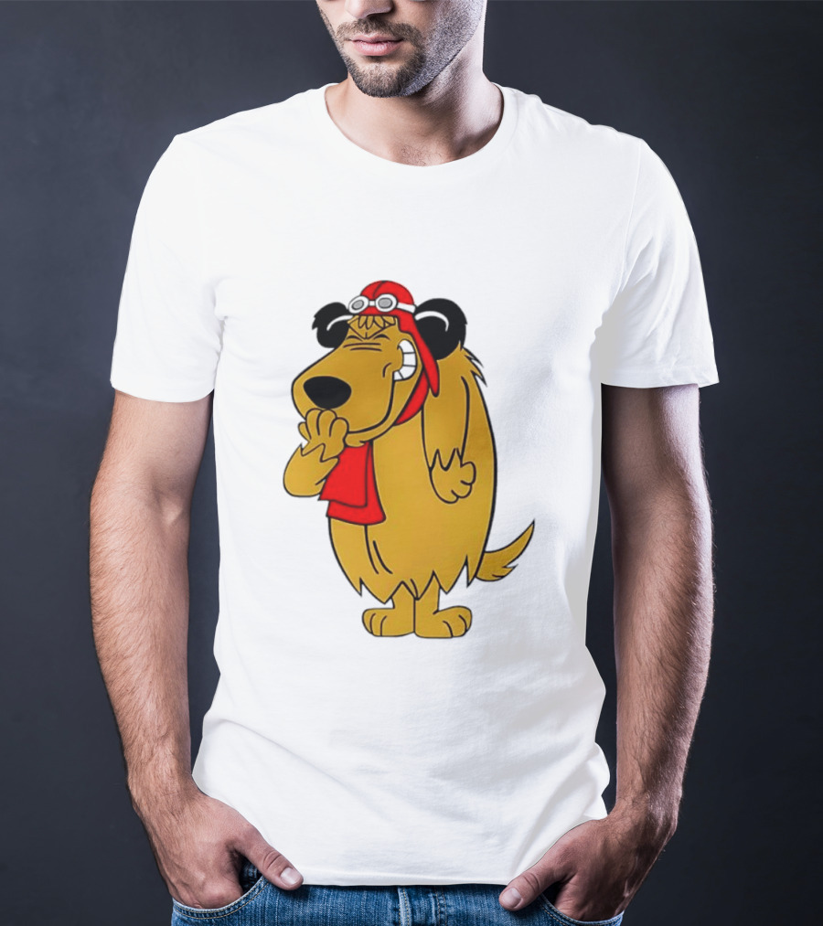 Muttley Dog Wacky Races Cartoon T-Shirt