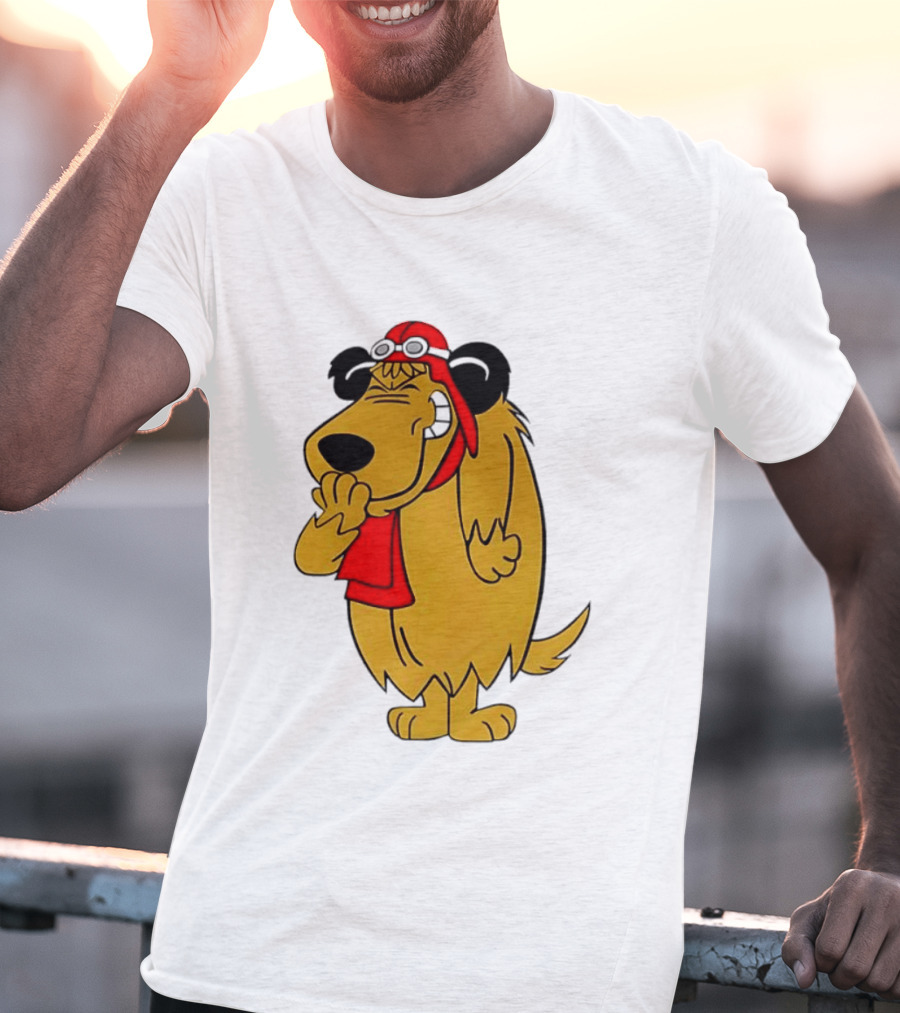 Muttley Dog Wacky Races Cartoon T-Shirt
