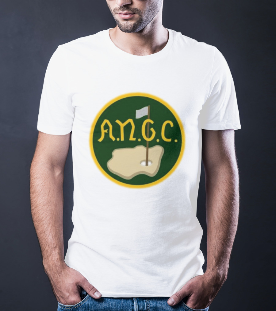 Cameron Young ANGC Golf Emblem Circular Crest T-Shirt