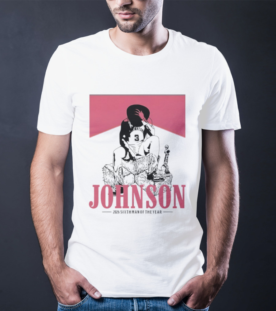 Keldon Johnson San Antonio Spurs 2026 Sixth Man Of The Year Johnson T-Shirt