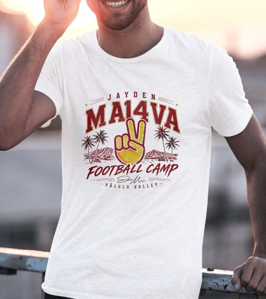 Jayden MA14VA Football Camp Pālolo Valley T-Shirt