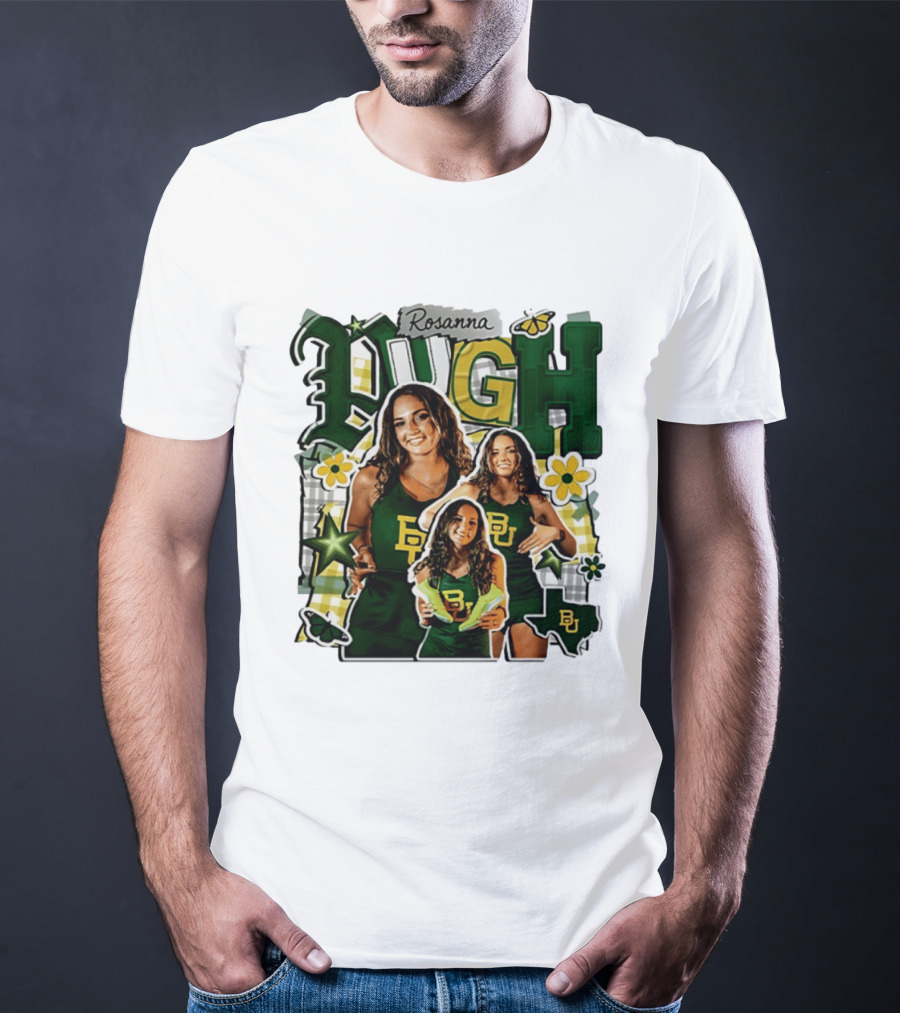 Rosanna Pugh Baylor Track And Field Team Collage T-Shirt