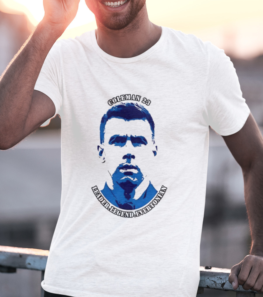 Coleman 23 Leader Legend Evertonian T-Shirt