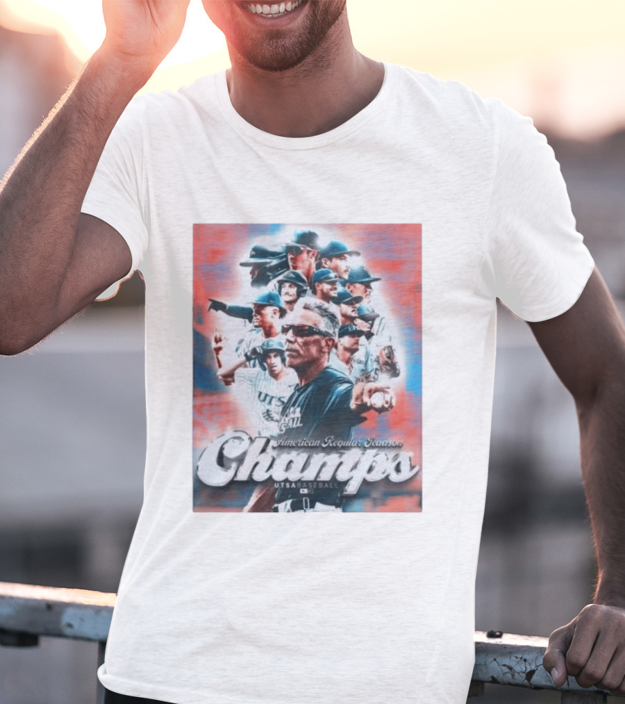 UTSA Baseball 2026 American Regular Season Champs Celebration T-Shirt