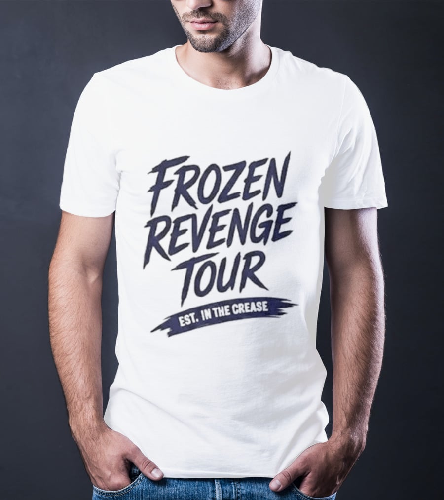 Frozen Revenge Tour Buffalo Sabres Est. In The Crease T-Shirt