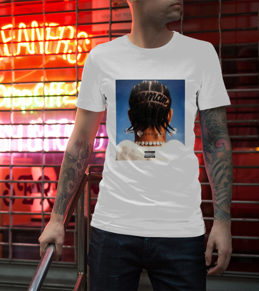 Drake Iceman Adonis Parental Advisory Explicit Content T-Shirt