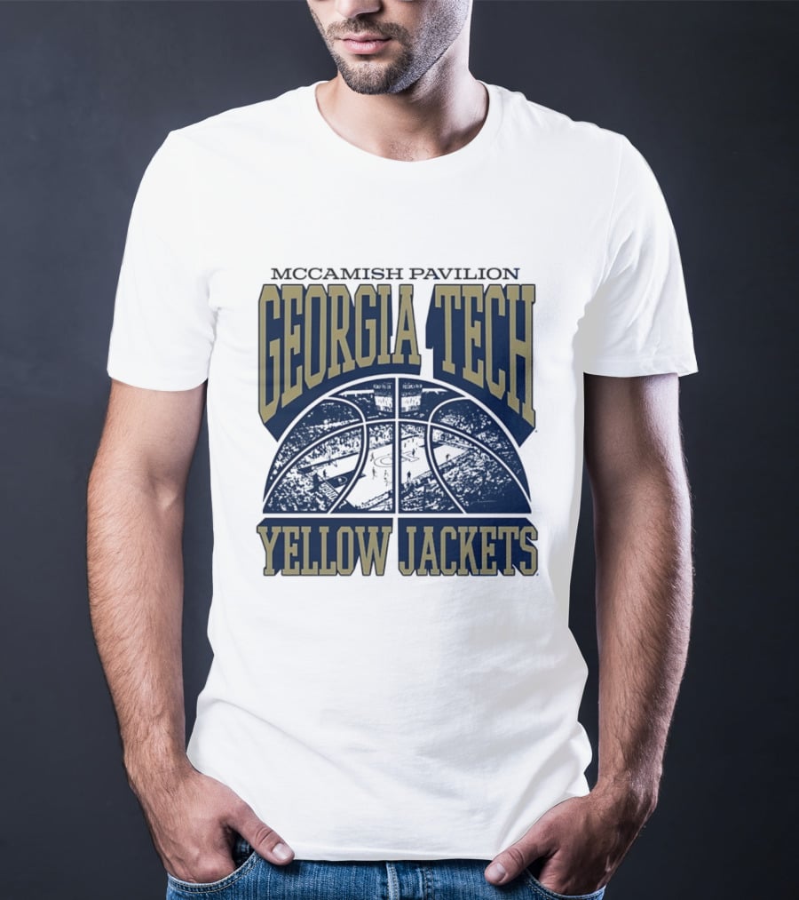 Georgia Tech Yellow Jackets Basketball McCamish Pavilion Georgia Tech Yellow Jackets T-Shirt