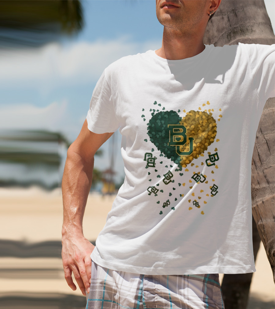 Heart Of Baylor Bears BU Football 2026 T-Shirt