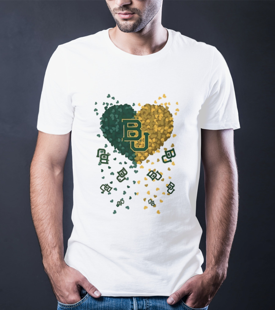 Heart Of Baylor Bears BU Football 2026 T-Shirt