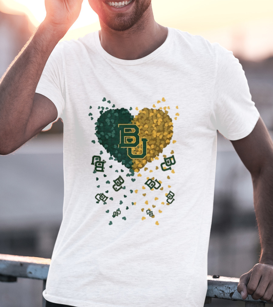 Heart Of Baylor Bears BU Football 2026 T-Shirt
