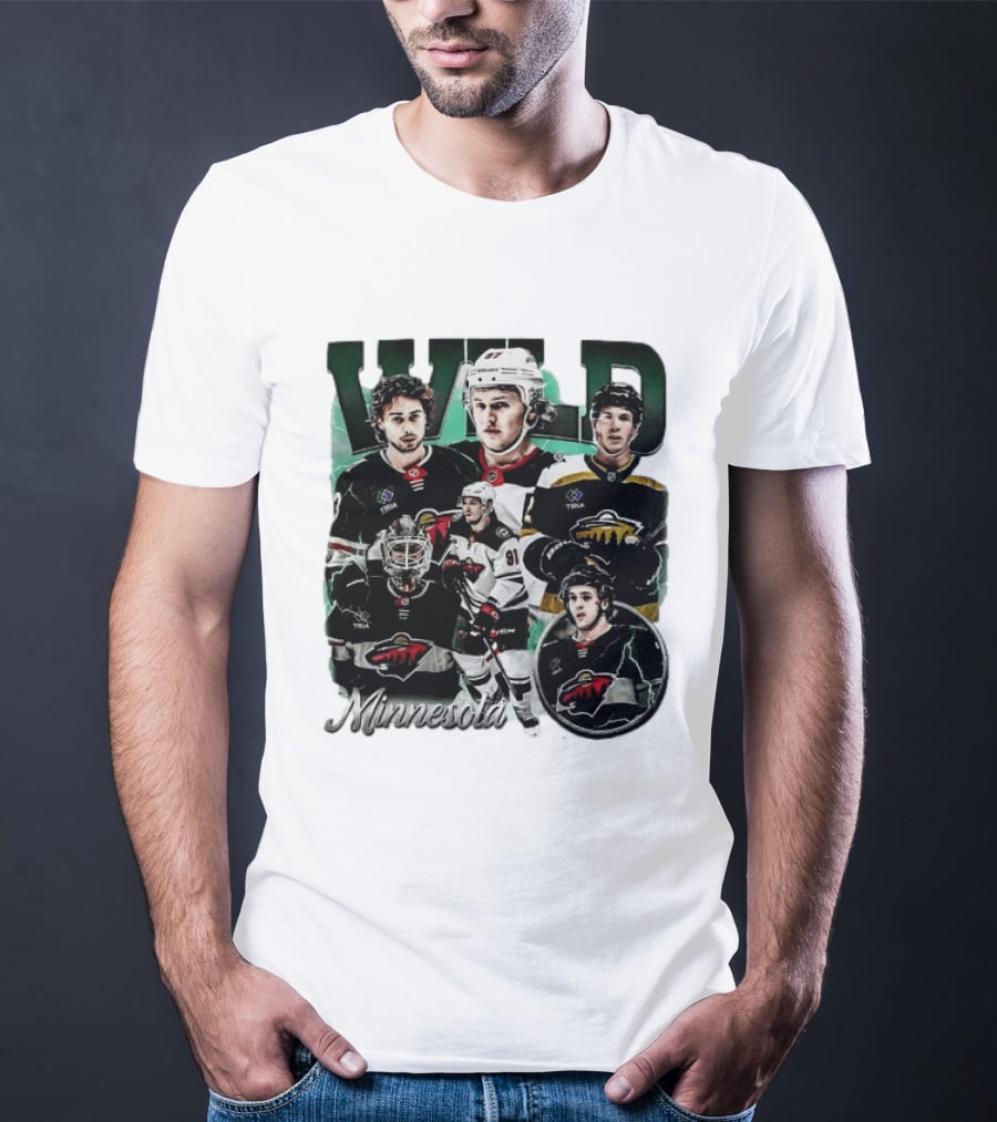 Minnesota Wild Hockey Team Players T-Shirt