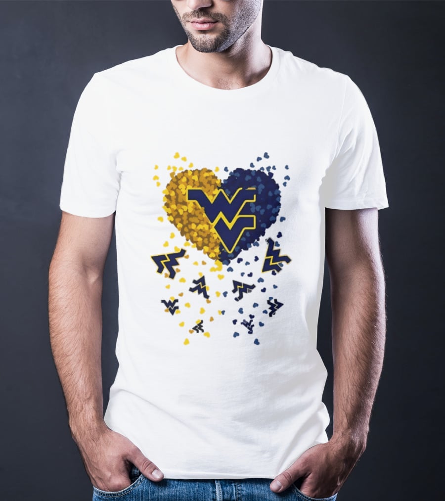 Heart Of West Virginia Mountaineers WV Football 2026 T-Shirt