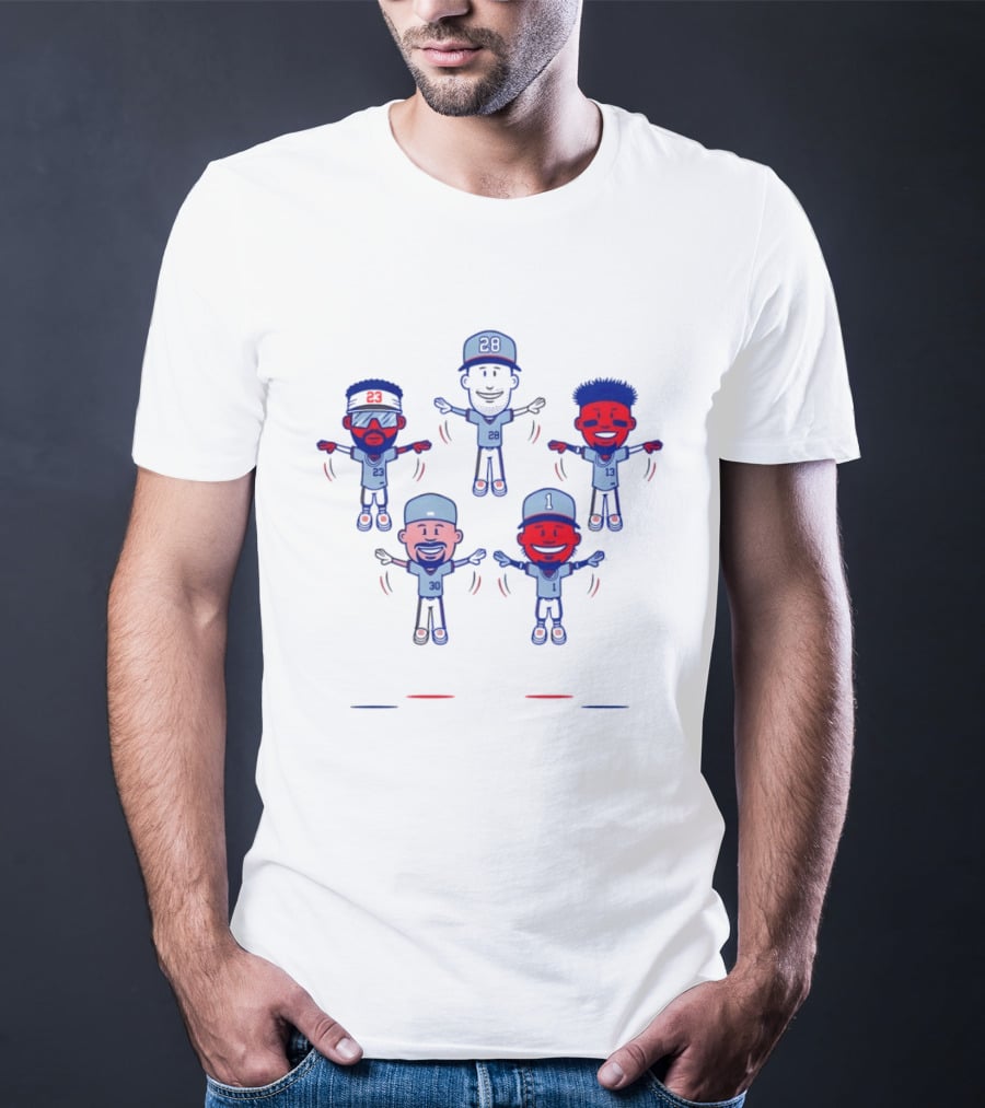 Keep Flying Atlanta Baseball Matt Olson Drake Baldwin Michael Harris II Cartoon Characters T-Shirt