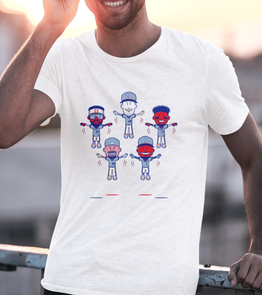 Keep Flying Atlanta Baseball Matt Olson Drake Baldwin Michael Harris II Cartoon Characters T-Shirt