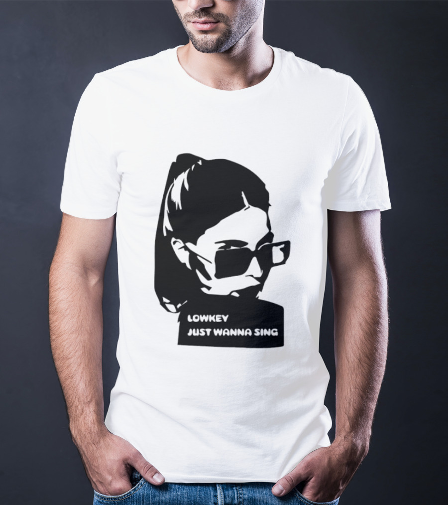 Lowkey Just Wanna Sing X Sophie Rey Sunglasses Girl T-Shirt