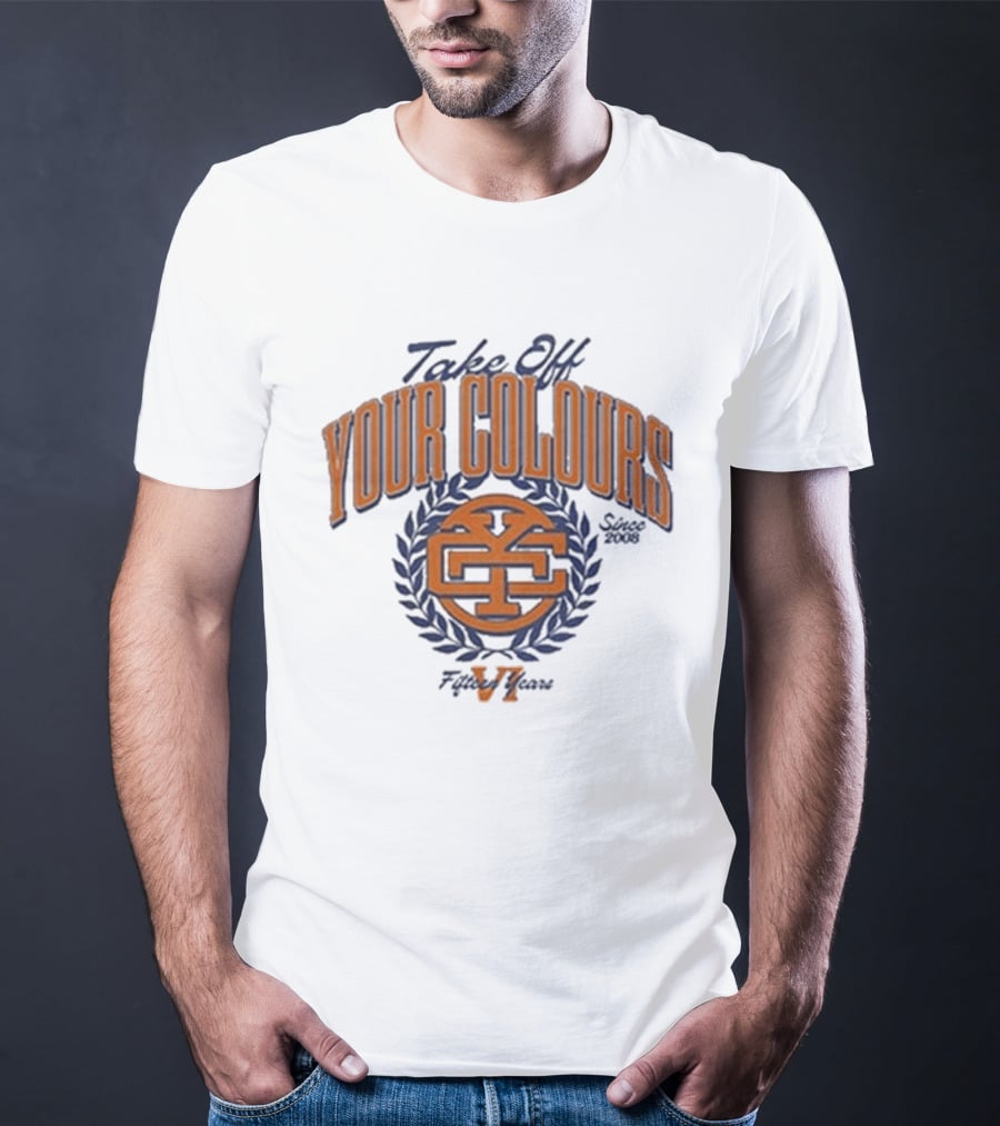 You Me At Six Take Off Your Colours 15 Years 2008 YMAS 15th Anniversary T-Shirt