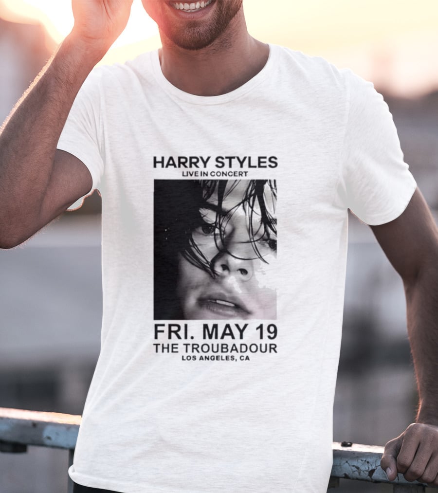 Harry Styles Live In Concert Fri May 19 The Troubadour Los Angeles 2026 T-Shirt