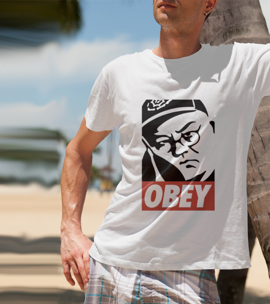 Obey Giant Face Shepard Fairey Street T-Shirt