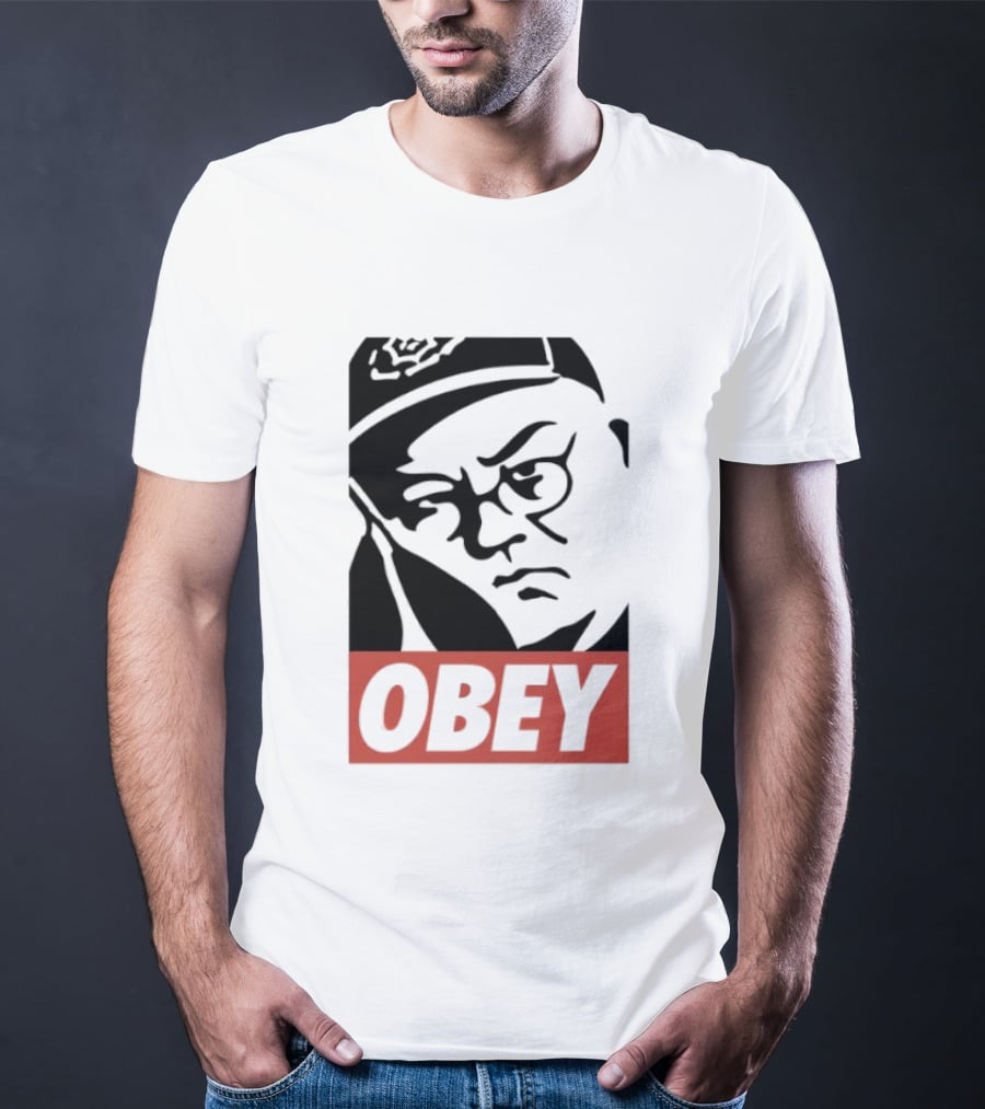 Obey Giant Face Shepard Fairey Street T-Shirt