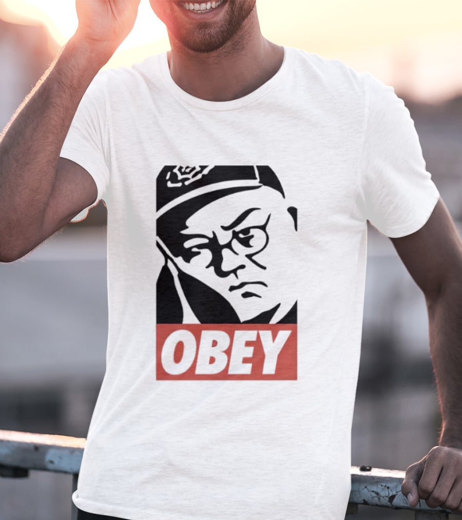 Obey Giant Face Shepard Fairey Street T-Shirt