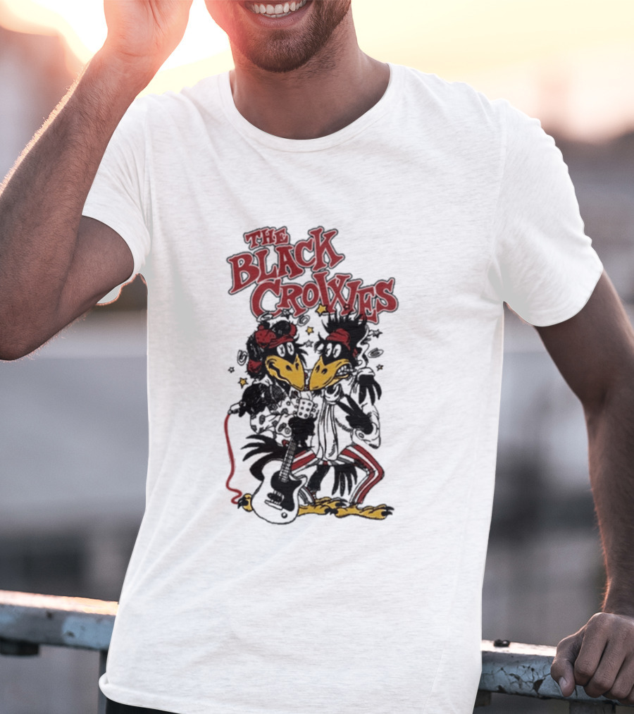 The Black Crowes Tour 2026 Party Crowes T-Shirt