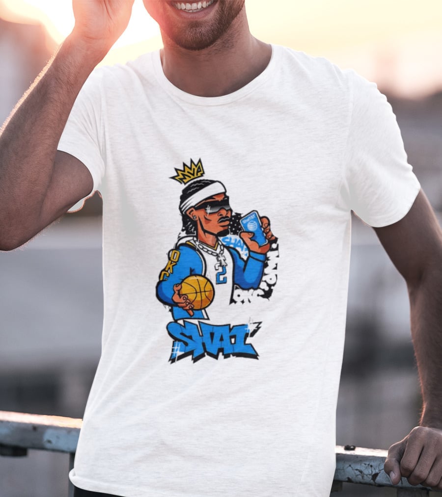 Shai Gilgeous Alexander OKC Crown Basketball Graphic SGA T-Shirt