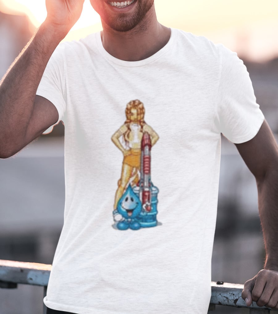 All I Need Skate Super Soaker Retro Water Gun Fun T-Shirt