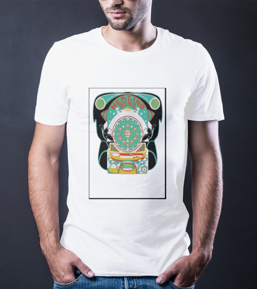 Healing Gems Fall Tour 2026 Psychedelic T-Shirt