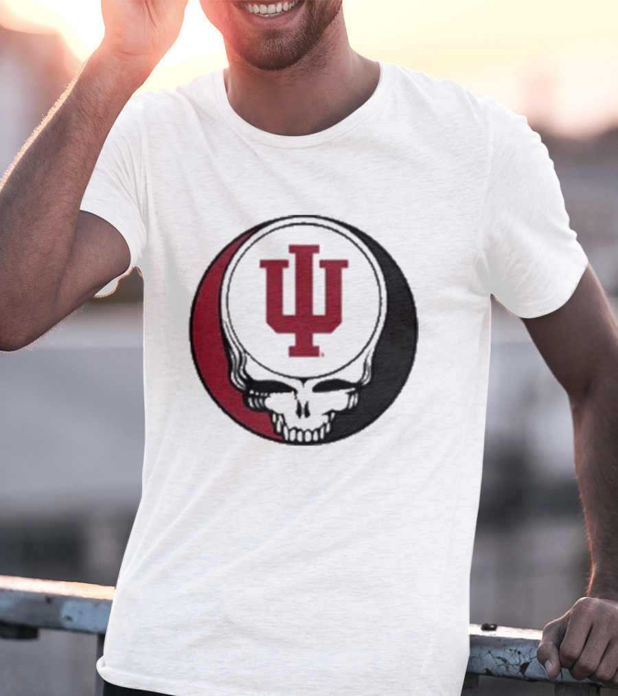 Indiana University Grateful Dead Steal Your Face T-Shirt