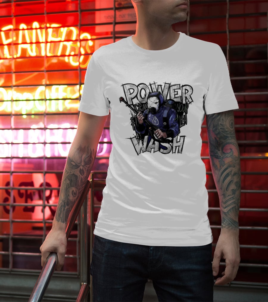 PowerWash Simulator Clean Your Fith T-Shirt