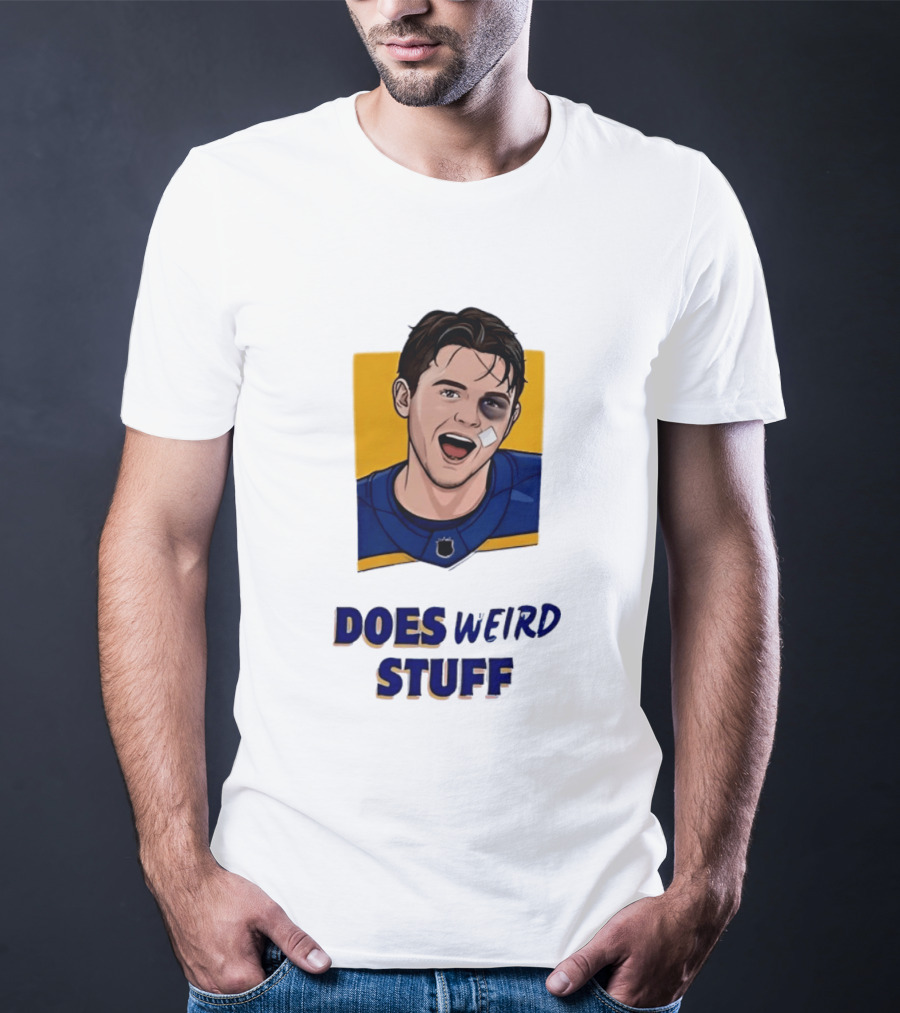 Buffalo Sabres Zach Benson Does Weird Stuff T-Shirt