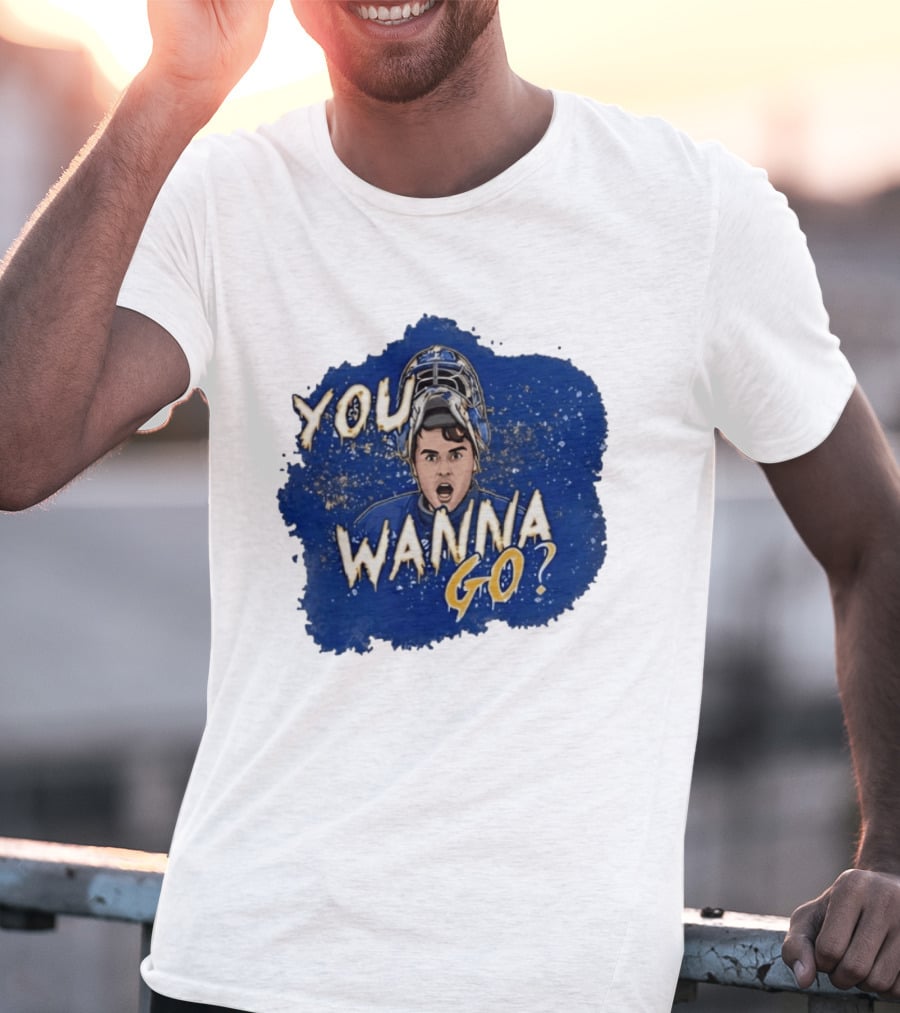 Zach Benson You Wanna Go Buffalo Sabres Hockey T-Shirt