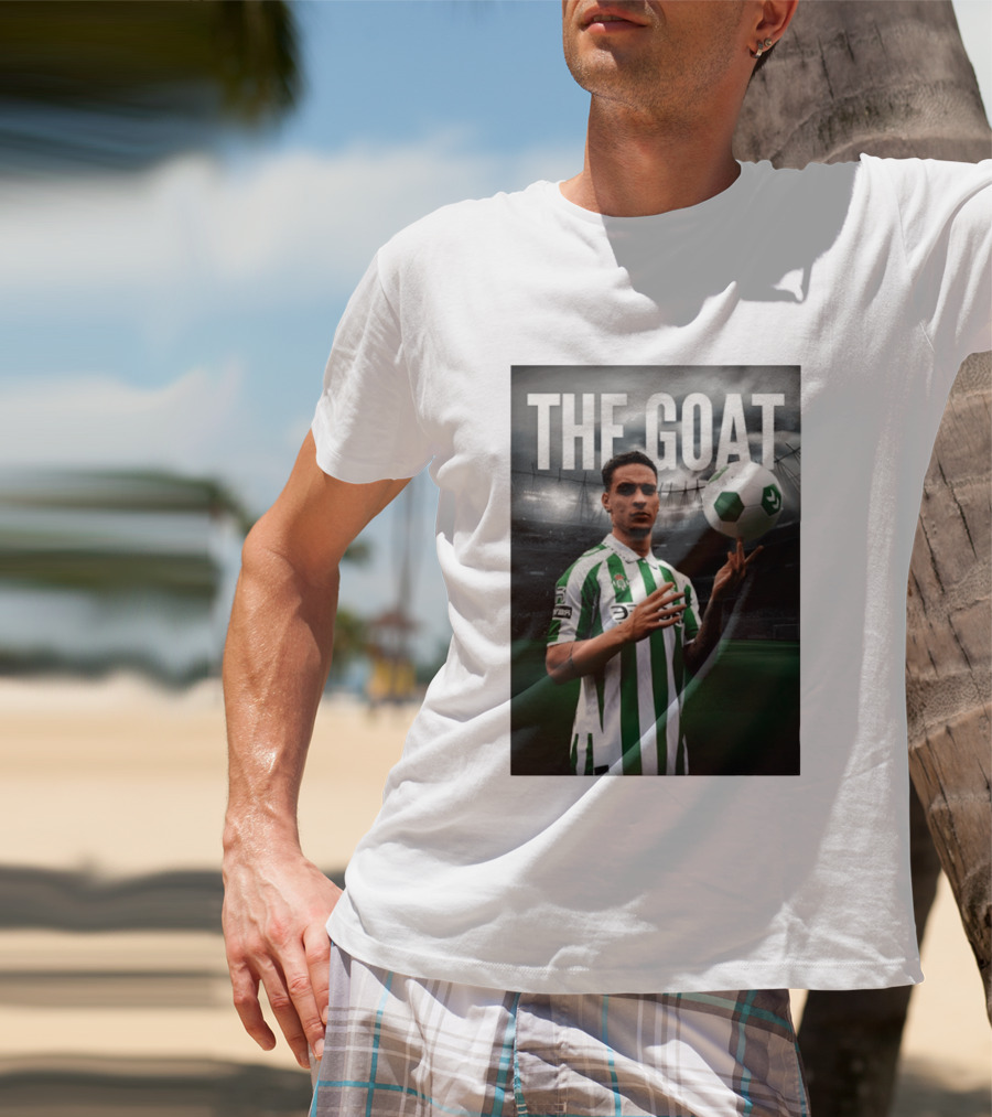 Antony Real Betis FC The Goat Soccer 2026 T-Shirt