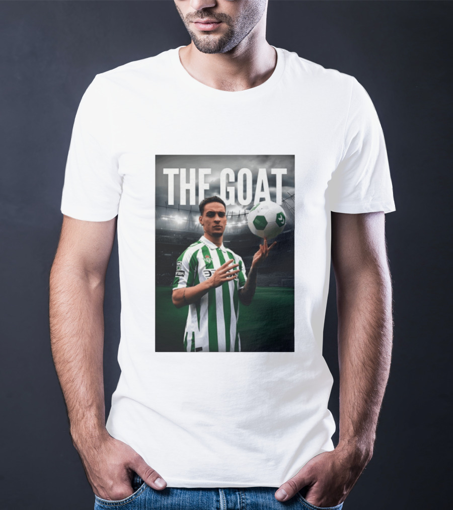 Antony Real Betis FC The Goat Soccer 2026 T-Shirt