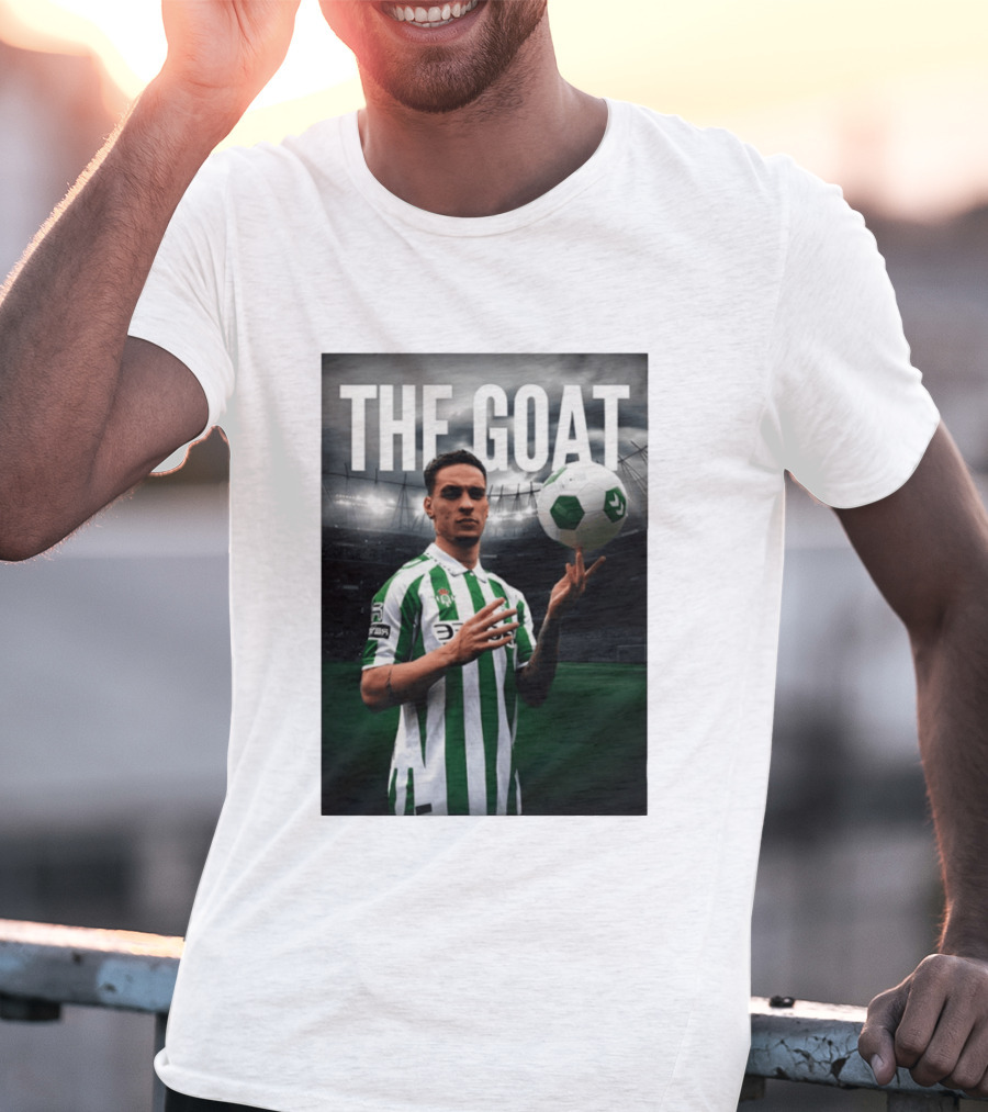 Antony Real Betis FC The Goat Soccer 2026 T-Shirt