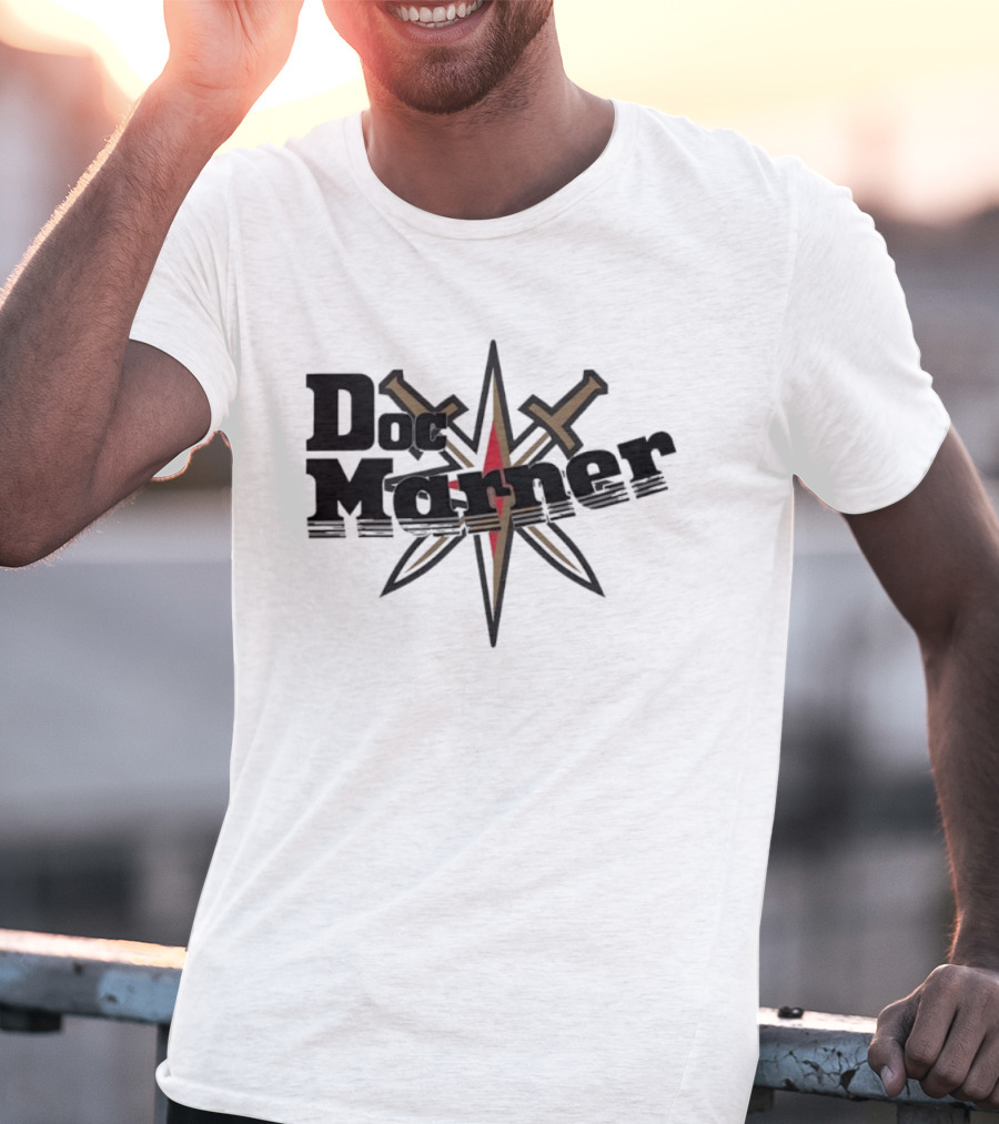 Doc Marner Vegas Golden Knights Hockey Sword T-Shirt