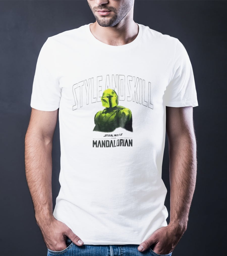 Star Wars The Mandalorian Style And Skill T-Shirt