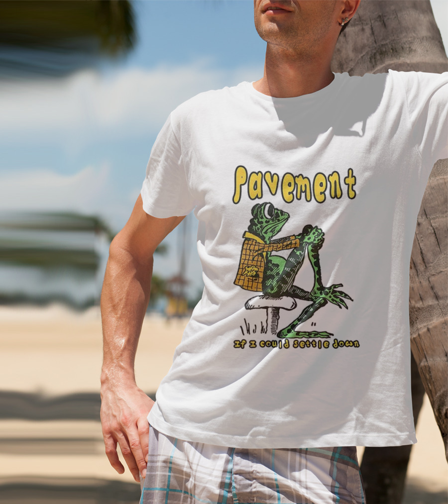 Pavement If I Could Settle Down Frog T-Shirt