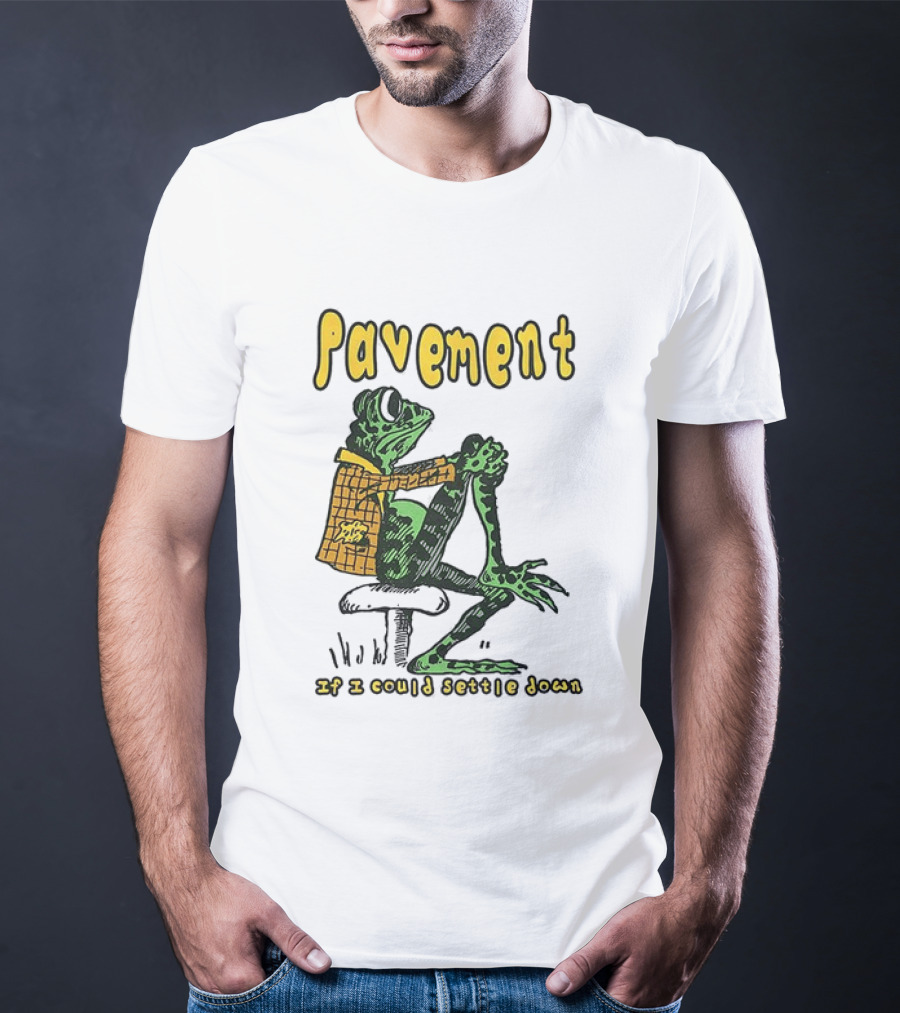 Pavement If I Could Settle Down Frog T-Shirt