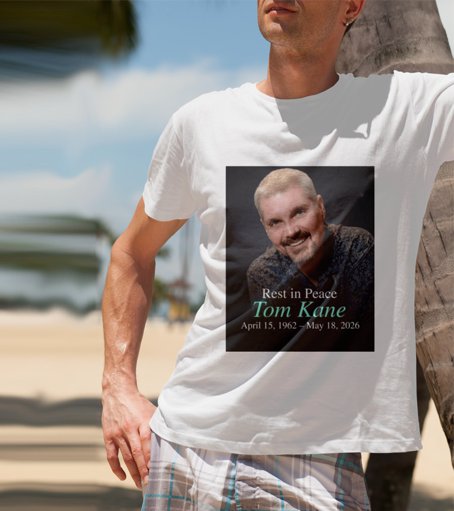 Rest In Peace Tom Kane April 15 1962 May 18 2026 American Voice Actor T-Shirt