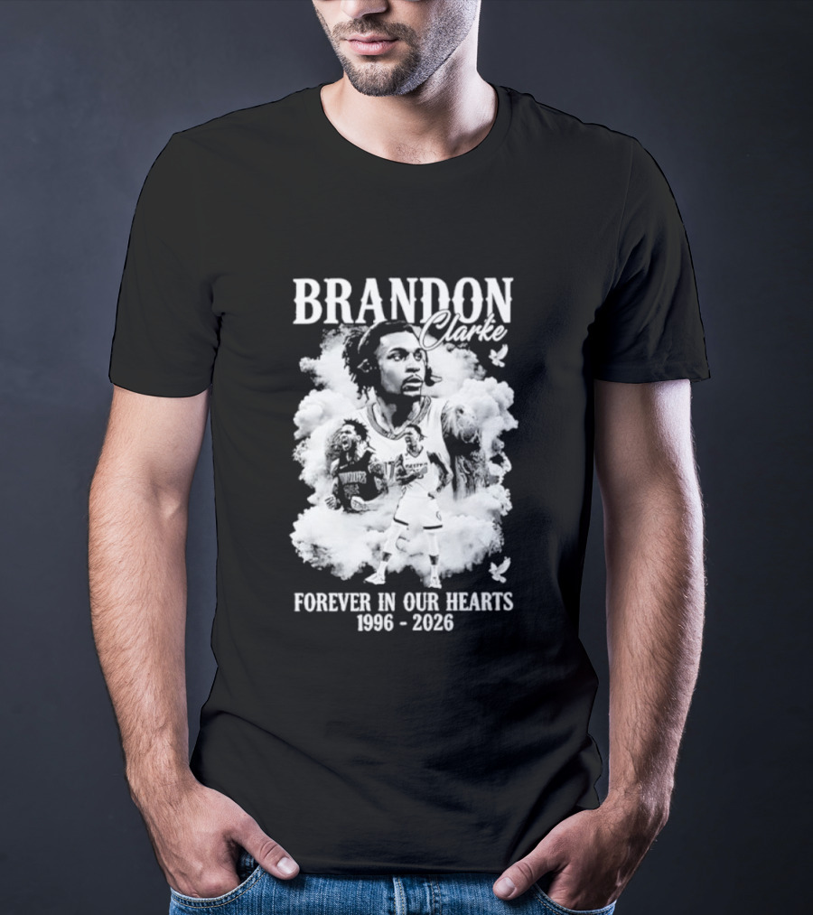 Brandon Clarke Forever In Our Hearts 1996 2026 T-Shirt