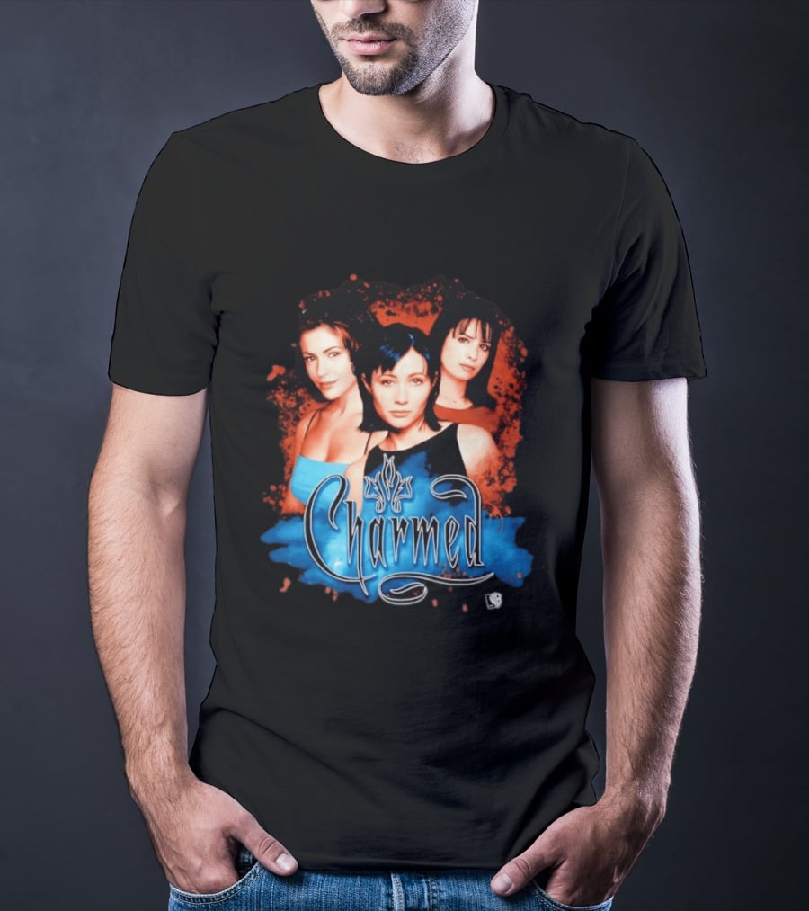 Charmed 1998 Prue Piper Phoebe Iconic Magic Sisters T-Shirt