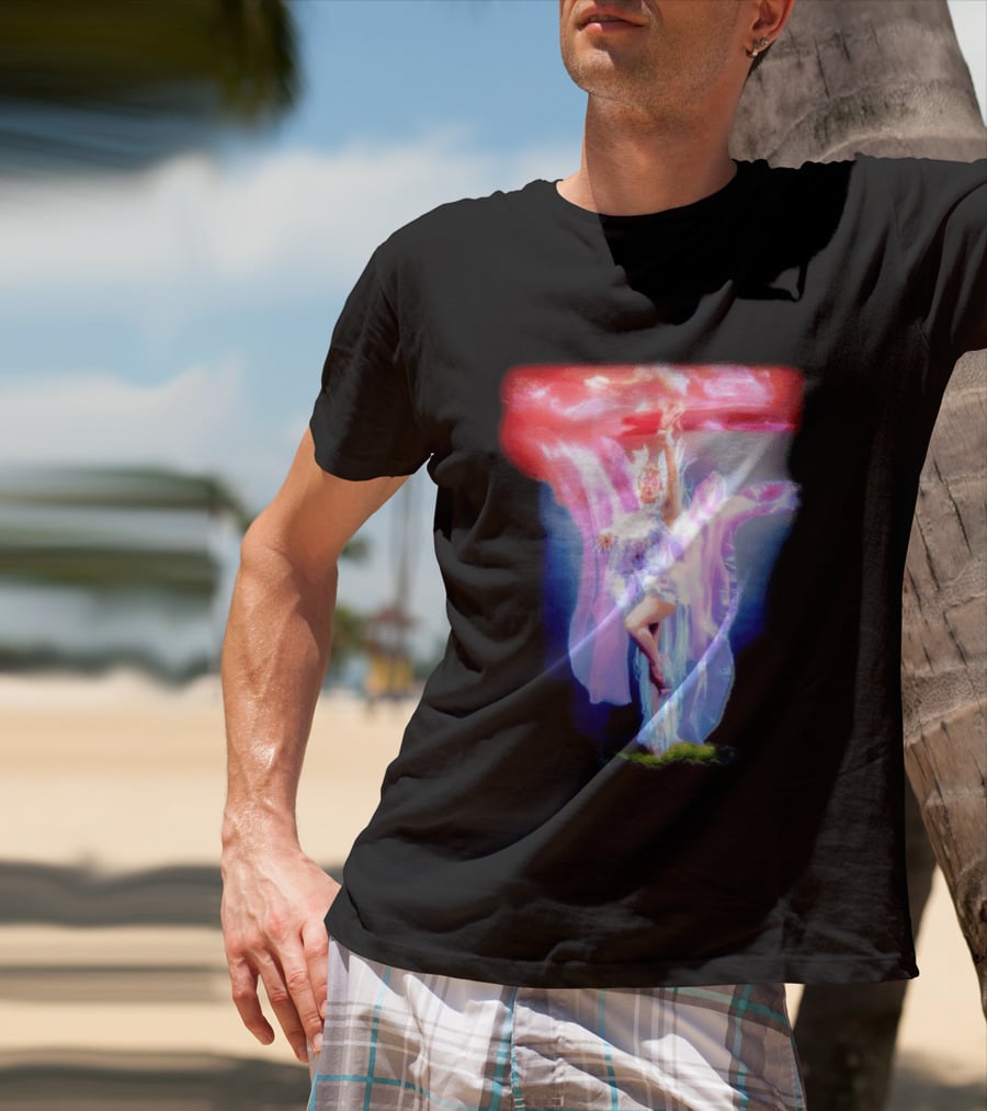 Diwata Ng Karagatan Let Them Eat Cape Enchanted Ocean Goddess Floating Fantasy T-Shirt