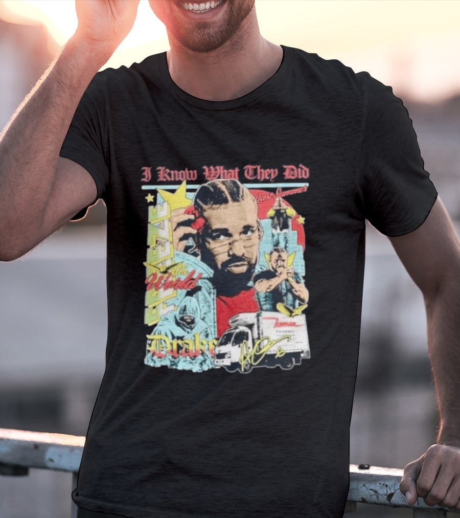 I Know What They Did Drake Freeze The World Iceman 2026 T-Shirt