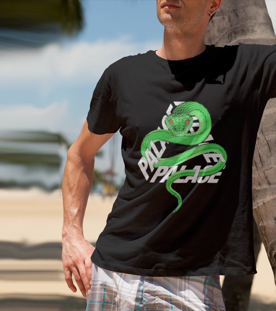 Palace Tri Ferg Green Snake T-Shirt